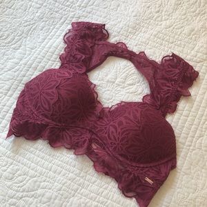 PINK Padded Lace Bra/Bralette